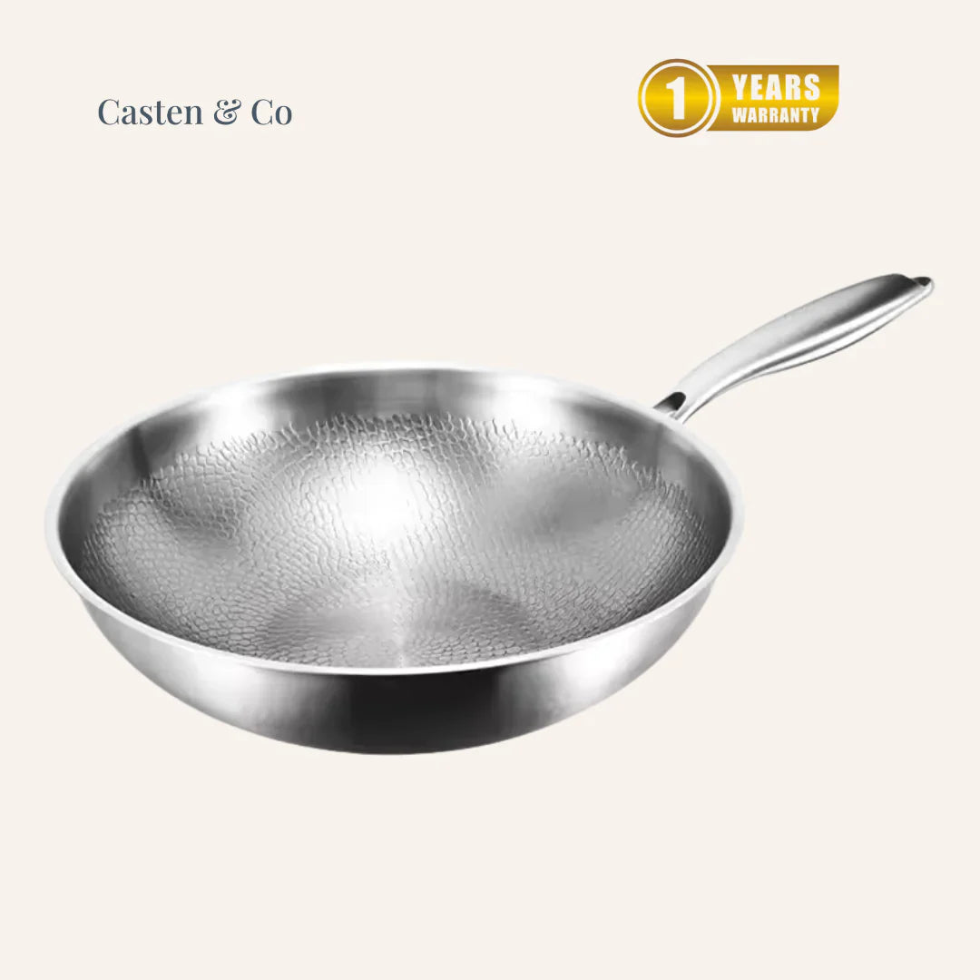 Essential Duo: 2 Pans + Utensils Set
