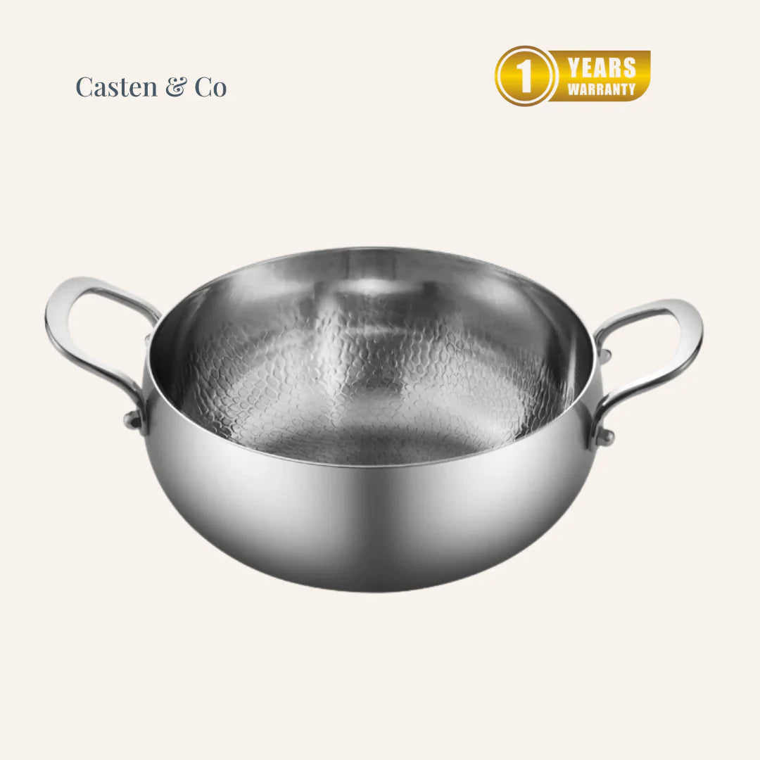 Chef’s Choice Bundle: 2 Pans + Utensils Set+ Chopping Board